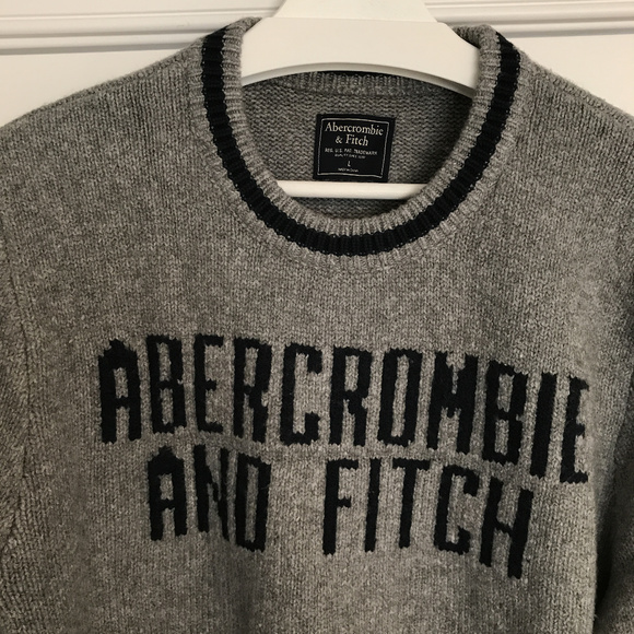 Abercrombie Varsity Intarsia Sweater - Picture 4 of 4